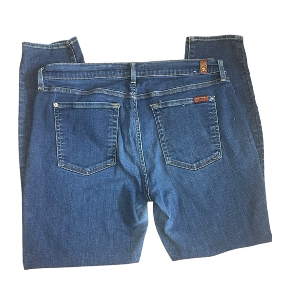 7 For All Mankind | The Ankle Skinny Jeans | Size 33 Womens | Womens Denim - Picture 4 of 5